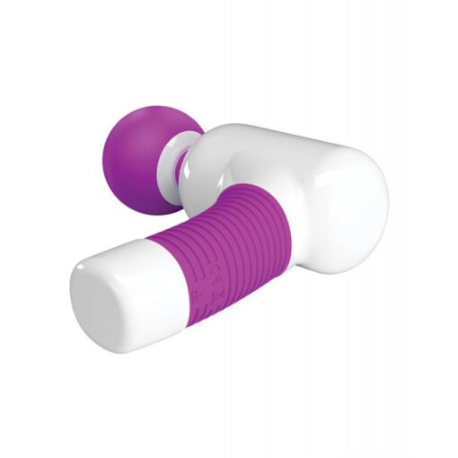 Pretty Love Super Power Fun Gun Massager - White/Fuchsia