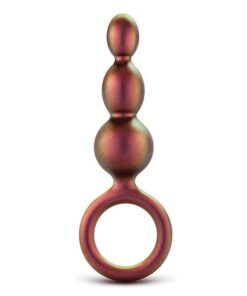 Blush Anal Adventures Matrix Beaded Loop Plug - Copper