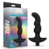 Blush Anal Adventures Platinum Silicone Vibrating Prostate Massager 03 - Black