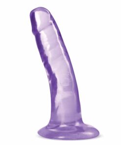 Blush B Yours Plus 5" Hard n' Happy Dildo - Purple