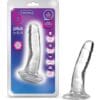 Blush B Yours Plus 5.5" Hard n' Happy Dildo - Clear