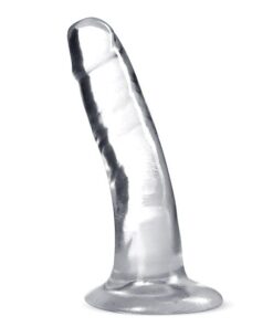 Blush B Yours Plus 5" Hard n' Happy Dildo - Clear