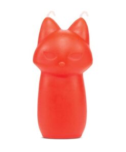 Blush Temptasia Fox Drip Candle - Red