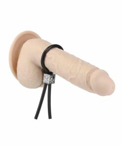 Lux Active Tether Adjustable Cock Tie - Black