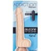 Addiction 9.4" Tristan Dildo - Beige