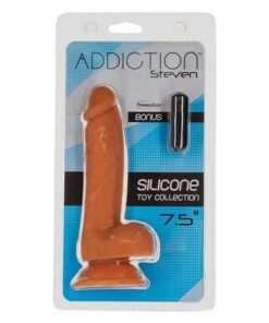 Addiction Steve 7.5" Dildo - Caramel