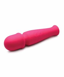 Curve Toys Gossip Silicone Vibrating Wand 10x - Magenta