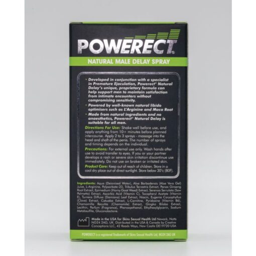 Powerect Natural Delay Spray - 30 ml