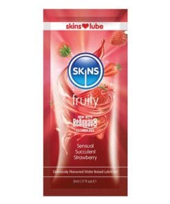 Skins Water Based Lubricant - 5 ml Foil Strawberry