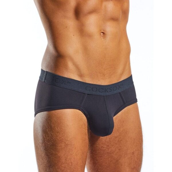 Cocksox Contour Pouch Sports Brief Black LG