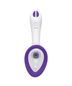 Bloom Intimate Body Automatic Vibrating Rechargeable Pump - Purple/White