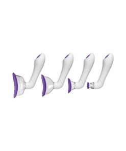 Bloom Intimate Body Automatic Vibrating Rechargeable Pump - Purple/White