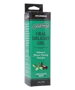 GoodHead Oral Delight Gel - 4 oz Chocolate Mint