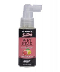 GoodHead Juicy Head Dry Mouth Spray - 2 oz Pink Lemonade