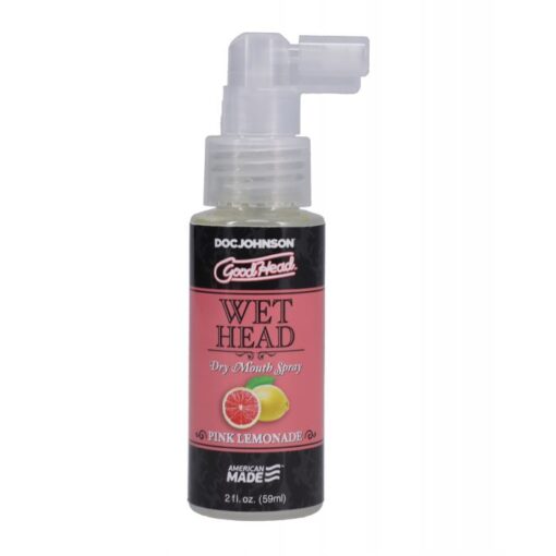 GoodHead Juicy Head Dry Mouth Spray - 2 oz Pink Lemonade