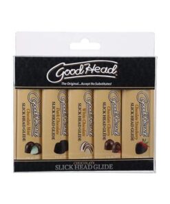 GoodHead Chocolate Slick Head Glide - Asst. Flavors Pack of 5