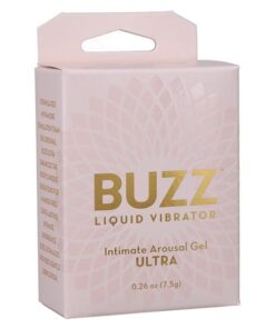 Buzz Ultra Liquid Vibrator Intimate Arousal Gel - .26 oz