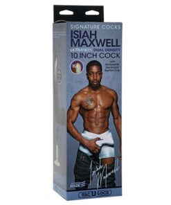 Signature Cocks ULTRASKYN 10" Cock w/Removable Vac-U-Lock Suction Cup - Isiah Maxwell