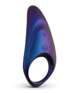 Hueman Neptune Vibrating Cock Ring - Purple