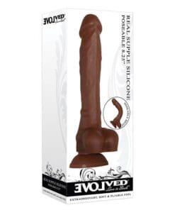 Evolved Real Supple Silicone Poseable Dark 8.25”