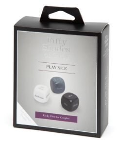 Fifty Shades of Grey Play Nice Kinky Dice for Couples