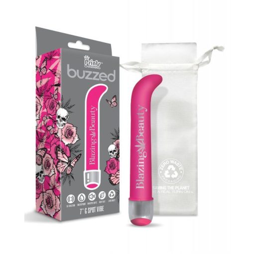 Buzzed 7" G-Spot Vibe - Blazing Beauty Pink