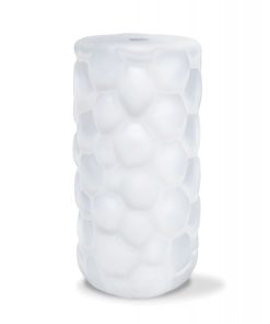 Pleasure Package Use w/Caution Tight Textured Stroker - White