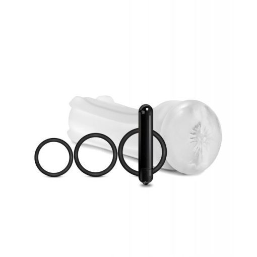 MSTR B8 Bum Rush Vibrating Ass Pack - Kit of 5 Clear