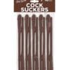 Cock Suckers Pecker Straws - Chocolate Lovers Pack of 10