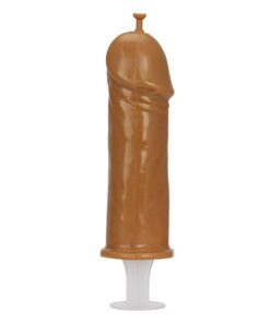 Pecker Shot Syringe - Brown