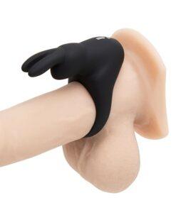 Happy Rabbit Rechargeable Cock Ring - Black