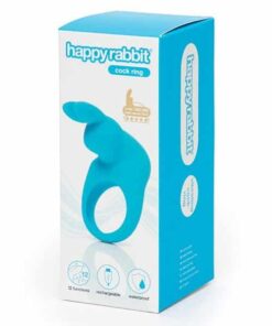 Happy Rabbit Rechargeable Cock Ring - Blue