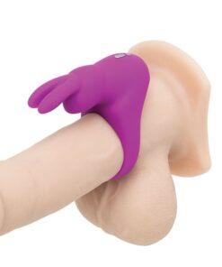 Happy Rabbit Rechargeable Cock Ring - Purple