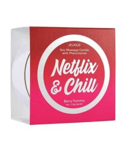 Jelique Massage Candle - 4 oz Netflix & Chill Berry Yummy