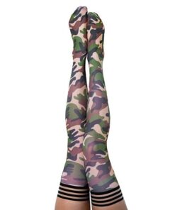 Kix'ies Alex Thigh High Camouflage A