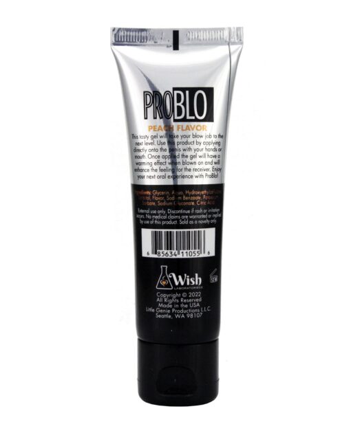 Pro Blo Oral Pleasure Gel - Peach