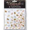 Glitterati Boobie Party Napkins  - Pack of 8