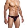 Male Basics Neon Jockstrap Coral LG