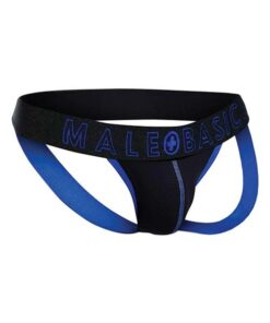 Male Basics Neon Jockstrap Royal MD