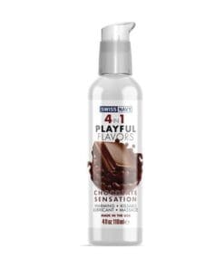 Swiss Navy 4 in 1 Flavors Chocolate Sensation - 4 oz