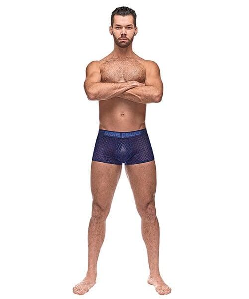 Diamond Mesh Mini Short Blue MD