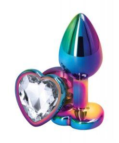 Rear Assets Multicolor Heart Small - Clear