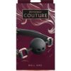 Bondage Couture Ball Gag - Black