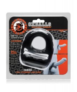 Oxballs 360 Cock Ring & Ballsling - Black