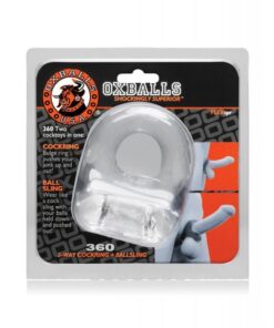 Oxballs 360 Cock Ring & Ballsling - Clear