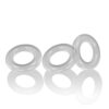 Oxballs Willy Rings - Clear Pack of 3