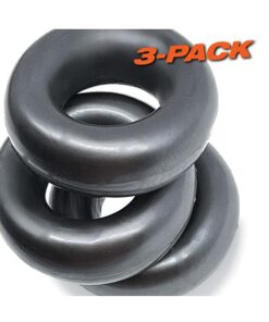 Oxballs Fat Willy 3 Pack Jumbo Cock Rings - Steel