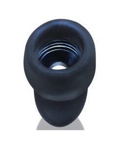 Oxballs Morphhole 1 Gaper Plug Small - Black Ice