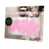 Peekaboos Glow in the Dark Hearts & Stars - Hot Pink 2 Pairs