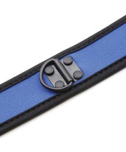 Plesur Neoprene Puppy Collar - Blue